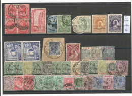 UK Colony & Protectorates #14 Scans Lot Mainly Used & Mint Some HVs - # 475++  Pcs Incl. Variety Perfins SPECIMEN Etc - Asia (Other)