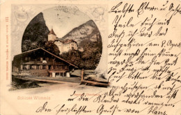 Schloss Wimmis - Berner Oberland (121) * 29. 3. 1903 - Wimmis
