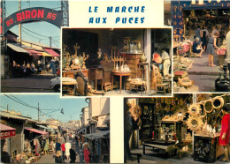 75 PARIS LE MARCHE AUX PUCES PORTE DE CLIGNANCOURT - Paris (18)