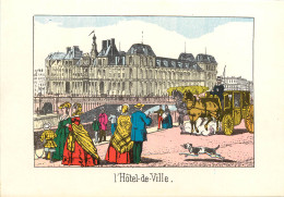 75 PARIS HOTEL DE VILLE ILLUSTRATION - Arrondissement: 01