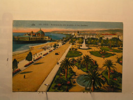Nice - La Promenade Des Anglais Et Les Jardins - Mehransichten, Panoramakarten