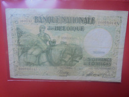 BELGIQUE 50 Francs 1945 Circuler (B.18) - 50 Franchi