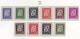 Martinique YT Taxe 27-36 Neuf Sans Charnière XX MNH - Timbres-taxe