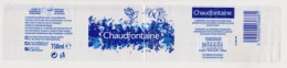Étiquette D'eau Minérale Naturelle BELGE Source Thermale " CHAUDFONTAINE " _Ee48 - Other & Unclassified