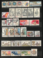 Lot De 64 Timbres Oblitérés Tchécoslovaquie 1982 / 1983 - Gebraucht