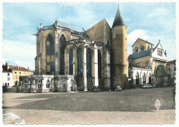 CPSM Dentelée 10,5 X 15 Vosges EPINAL La Basilique Monument Historique (XI° Au XV° S.) - Epinal