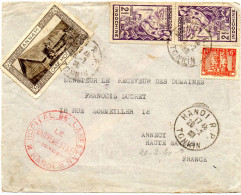 INFOCHINE-TONKIN. 1940. "HOPITAL DE LANESSAN-HANOI". - Briefe U. Dokumente