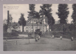 Cpa HAM S/S  Pont -levis (écluse), Moulin Et Attelage - Jemeppe-sur-Sambre