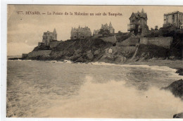 Dinard La Pointe De La Malouine Un Jour De Tempete - Dinard