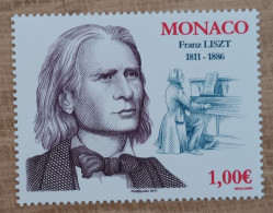 Monaco - YT N°2803 - Franz Liszt, Compositeur Et Pianiste - 2011 - Neuf - Nuevos