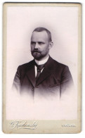 Fotografie G. Kadanský, Kratzau, Eleganter Herr Mit Vollbart U. Krawatte In Schlichtem Anzug  - Personnes Anonymes