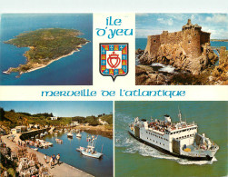 85 ILE D'YEU MULTIVUES BLASON - Ile D'Yeu