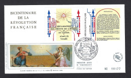 Préambule Constitution, France, Fdc 2602 - Révolution Française