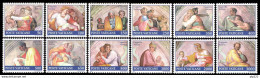 Vaticano 1991 Sass.895/906 **/MNH VF - Unused Stamps
