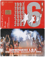 GREECE - Olympiacos C.F.P., Tirage 35000, 06/02, Used - Griekenland