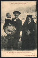 CPA Ustou, Famille De Montagnards  - Ohne Zuordnung