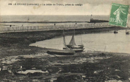 LE CROISIC  La Jetée De Tréhic ,prise Du Lénigo RV - Le Croisic