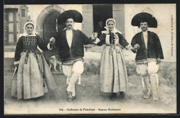 CPA Costumes De Paludiers, Danses Bretonnes, Tanzende Franzosen En Costume Typique  - Unclassified
