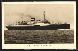 AK Passagierschiff M/S Saturnia Unter Dampf  - Steamers