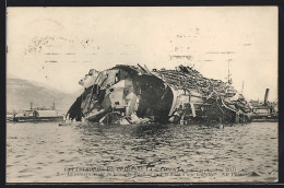 AK Catastrophe Du Cuirassé La Liberté 1911  - Autres & Non Classés
