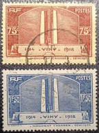 France Y&T N°316/317 Oblitéré.... - Used Stamps