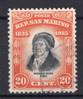 Y8230 - SAN MARINO Ss N°197 - SAINT-MARIN Yv N°197 - Oblitérés