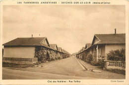 - Maine Et Loire -ref-B90- Seiches Sur Le Loir - Tanneries Angevines - Cité Des Rabières - Rue Teilloy- Cités - - Seiches Sur Le Loir