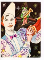 Cp Carte Postale -   Illustrateur  Clowns Mixi Berel - Autres & Non Classés