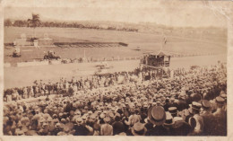 2 Fotos Reales Carrera De Autos Hippodromo De Marianao Car Race In Havana Horse Race Course - Kuba