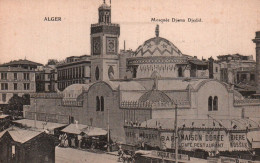 CPA - ALGER - Mosquée Djema Djedid - Edition Pub Chicorée Moka WILLIOT - Alger