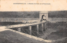 QUERQUEVILLE - L'entrée Du Fort Et Le Pont-levis - Sonstige & Ohne Zuordnung