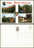 Berum-Hage (Ostfriesland) Mehrbildkarte Ansichten Hage Berum Ostfriesland 2000 - Autres & Non Classés