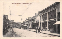 EQUEURDREVILLE - Rue Gambetta (carte Pas Courante) - Maison A. VERON-LEGOUPIL - Equeurdreville