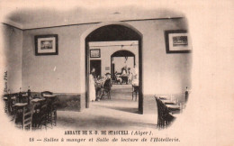CPA - ALGER - Abbaye N-Dame De STAOUELI - Salle à Manger Et Salle De Lecture De L'Hôtellerie - Edition Ménard & Blain - Algeri