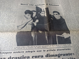 STAMPA SERA 15/6/1964 VILLAFRANCA TIRRENA ADRIANO CELENTANO CERIGNOLA - Altri & Non Classificati