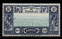 Côte Des Somalis YT 168 Neuf Sans Charnière XX MNH - Neufs