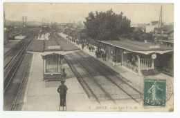 91/ CPA A - Juvisy - La Gare P.L.M - Juvisy-sur-Orge