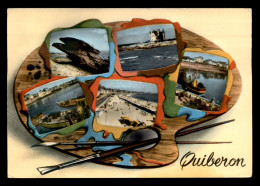 56 - QUIBERON - PALETTE DE PEINTURE MULTIVUES - Quiberon