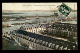 56 - LORIENT - LES CASERNES ET L'AVANT-PORT DE GUERRE - Lorient