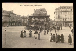 56 - LORIENT - LE KIOSQUE DE MUSIQUE PLACE ALSACE-LORRAINE - Lorient