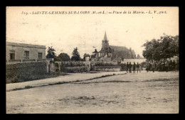 49 - STE-GEMMES-SUR-LOIRE - PLACE E LA MAIRIE - Autres & Non Classés