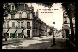 72 - CHATEAU-DU-LOIR - GRAND HOTEL ET AVENUE DU MANS - Chateau Du Loir