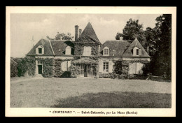 72 - CHATENAY - CHATEAU DE ST-SATURNIN - Other & Unclassified