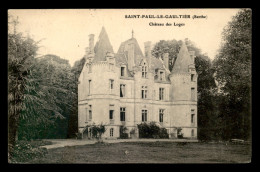 72 - ST-PAUL-LE-GAULTIER - CHATEAU DES LOGES - Autres & Non Classés