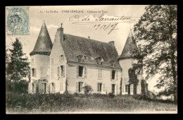 72 - YVRE-L'EVEQUE - CHATEAU DE VAUX - Other & Unclassified