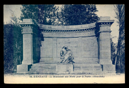 64 - HENDAYE - LE MONUMENT AUX MORTS - Hendaye