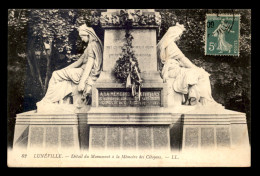 54 - LUNEVILLE - LE MONUMENT AUX MORTS - GUERRE DE 1870 - Luneville