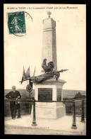 54 - MARS-LA-TOUR - LE COMMANDANT CHABAL PRES DE SON MONUMENT - GUERRE DE 1870 - Autres & Non Classés