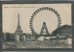 10166 Paris - La Tour Eiffel Et La Grande Roue  - Eiffelturm