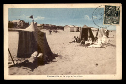 14 - FRANCEVILLE - LA PLAGE ET LES CABINES - Autres & Non Classés